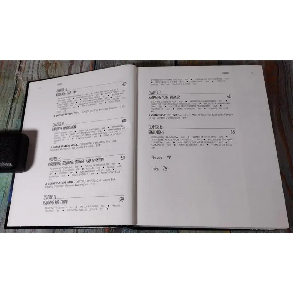 The Bar & Beverage Book, Fourth Edition by Costas Katsigris‎ & Chris Thomas